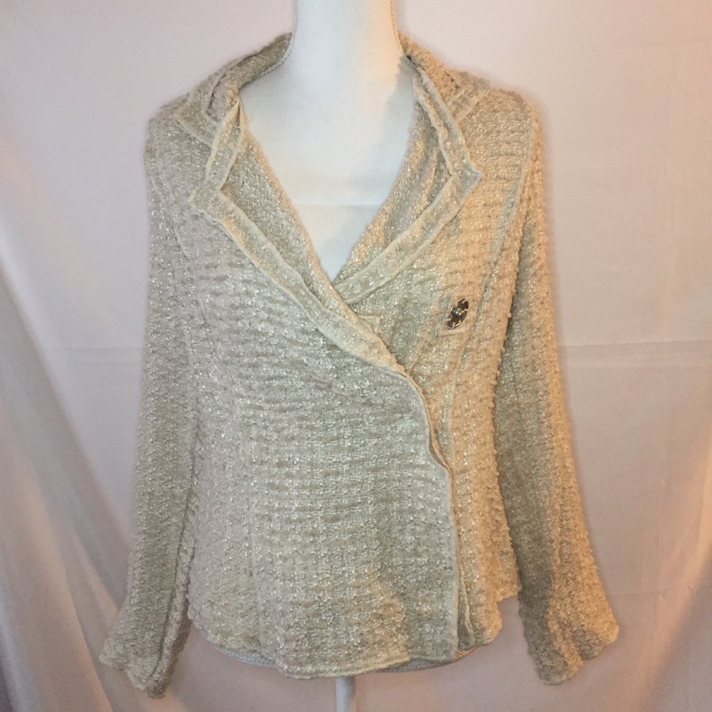 Women’s CAbi Jacket Cardigan BIG Snaps Size Small